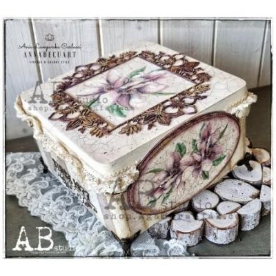 ABstudio Decoupage rice paper No.0243 magnolia3 - Bilde 3