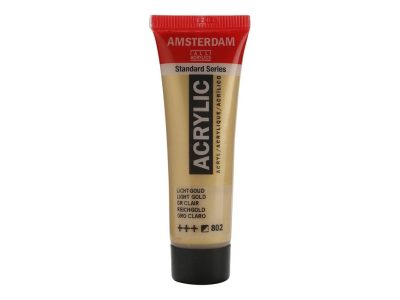 Amsterdam Standard 20ml - 802 Light Gold