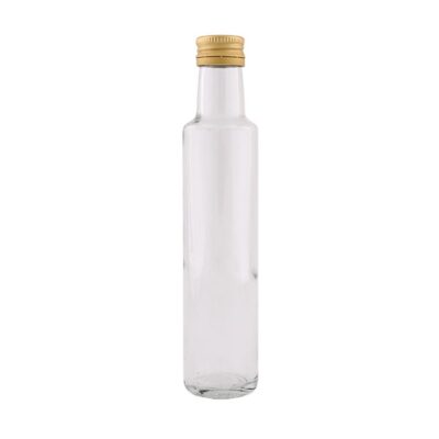 Glassflaske 250ml, Dorica med kork