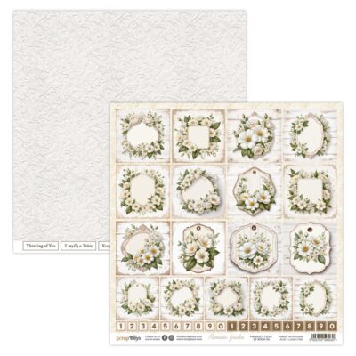 ScrapBoys Romantic Garden  SB-ROGA-10  8x8 Blokk - Bilde 6