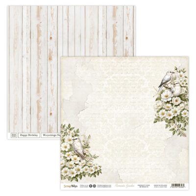 ScrapBoys Romantic Garden  SB-ROGA-10  8x8 Blokk - Bilde 8