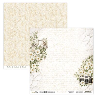 ScrapBoys Romantic Garden  SB-ROGA-10  8x8 Blokk - Bilde 2