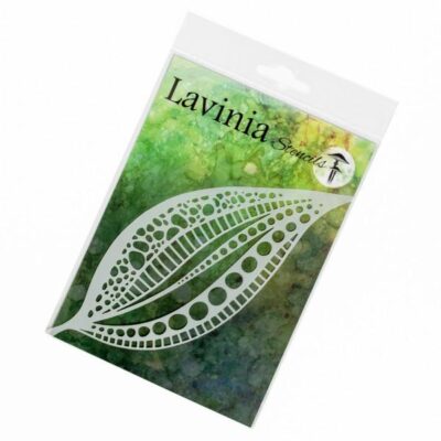 Lavinia Tall Leaf Mask  – Stencils ST027