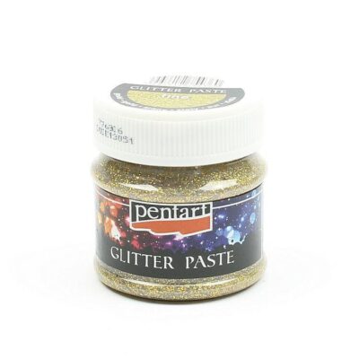 Pentart - Glitter Paste Fine Gold 50ml