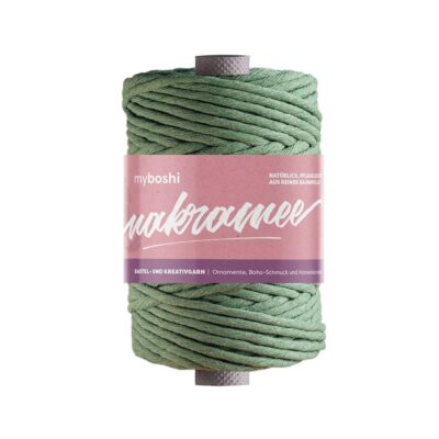 Myboshi Makramégarn Tvinnet 4mm 50m –  Jade