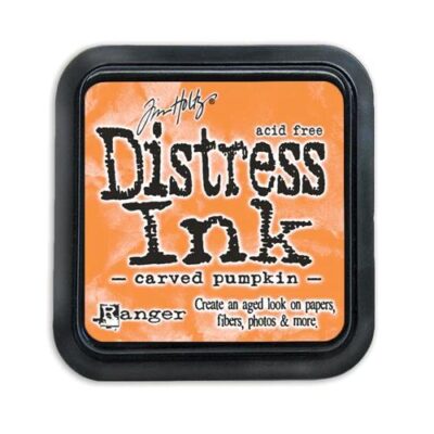 Distress Ink - Carved Pumpkin