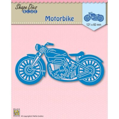 Nellie's Choice • Shape Dies Blue Motorbike