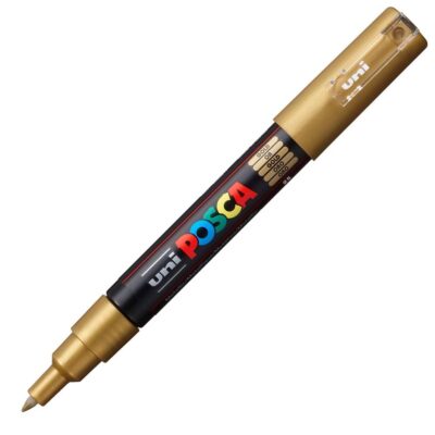 Uni POSCA PC-1M  Extra-Fine 0,7-1mm  25 Gold