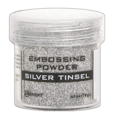 Ranger Embossing pulver Silver Tinsel