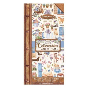 Stamperia Collectables Create Happiness Welcome Home