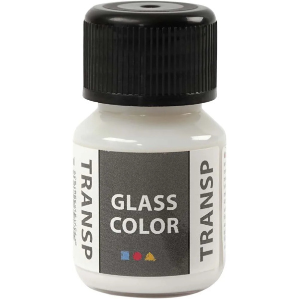 Glass Color Transparent Hvit 30 ml