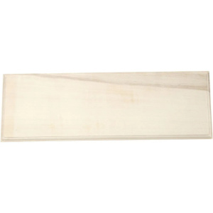 Treskilt - 1 stk 10x30cm