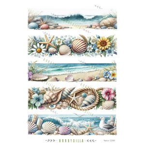 Rispapir A4 Natur 1008 border