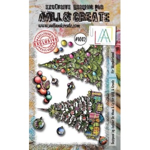 AALL and Create Stamp Set -Fir Wonderland-1002