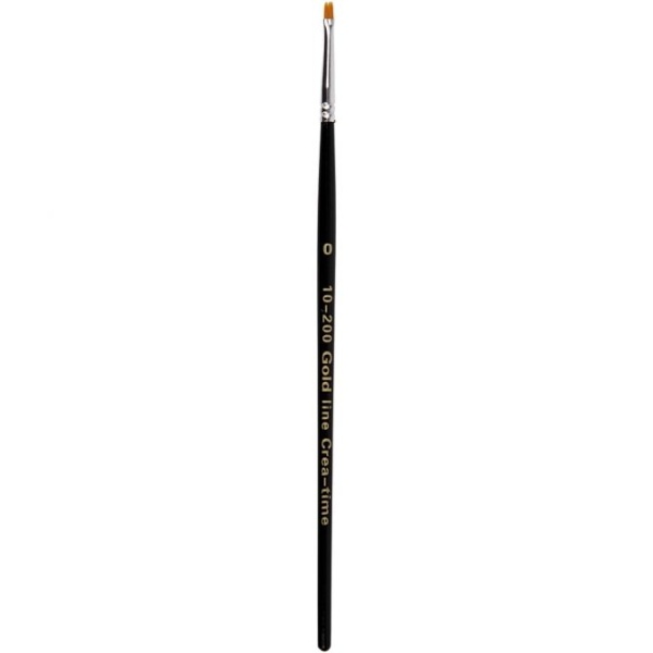 Gold Line Pensel nr0 B2 mm flat