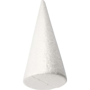 Isoporkjegle - H 25cm-D 10cm