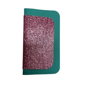 Bondex strykelapp Glitter & Twill - Rosa & Mint