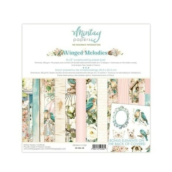 Mintay - Winged Melodies 08 8x8 Blokk