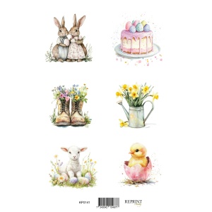 Reprint Easter 1 - A4 klippeark