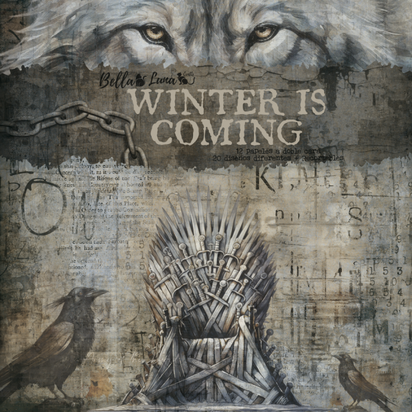 BellaLuna Winter is Comming Collection 12"x12"