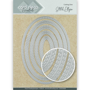 Card Deco Essentials Dies - Stitch Ellipse