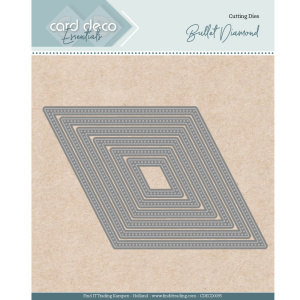 Card Deco Essentials Dies - Nesting Bullet Diamond