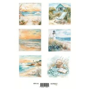 Reprint Motivark A4 The Beach 2
