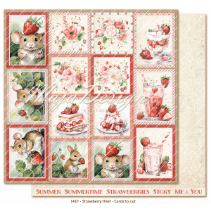 Maja Design Strawberry thief - Cut-out-cards