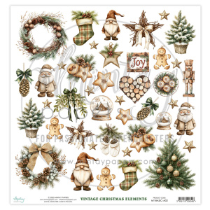 Mintay Rustic Christmas Klippeark