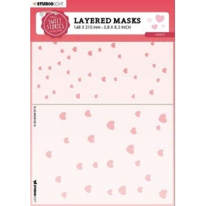 Studio Light • Sweet Stories Mask Hearts
