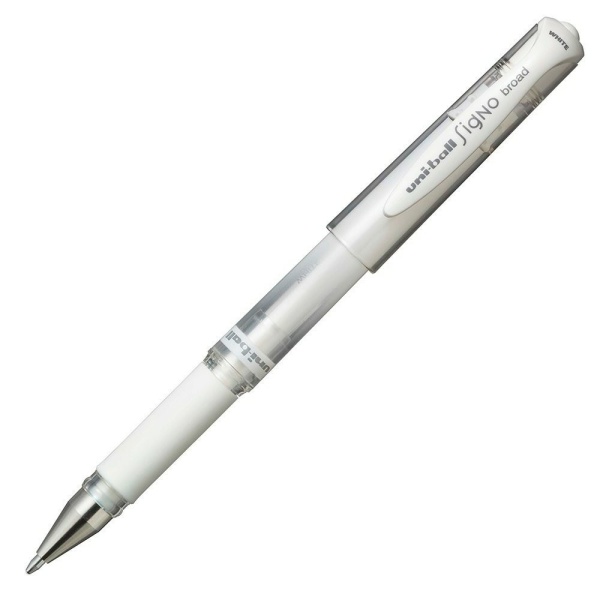 Uni-ball Signo – Metallic hvit