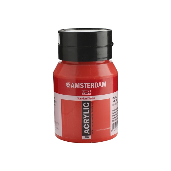 Amsterdam Standard 500ml – 396 Napthol red med.