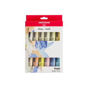 Amsterdam Standard 20ml – Pastellfarger