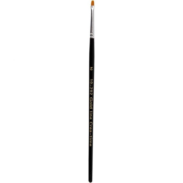 Gold Line Pensel nr. 2 B: 3mm, flat