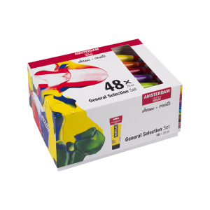 Amsterdam Standard 20ml – Sett 48 ass. farger
