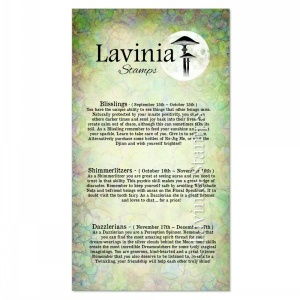 Lavinia Moon Signs Stamp LAV832