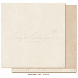 Monochrome Bohemian Harmony - Limestone