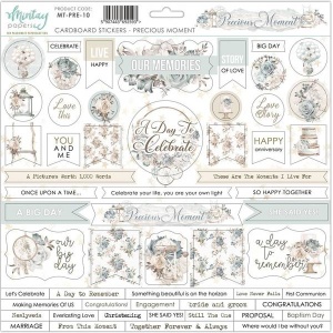 Mintay Precious Moments 10 Cardboard Stickers