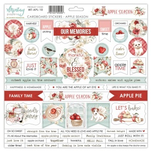 Mintay Apple Season10 Cardboard stikers