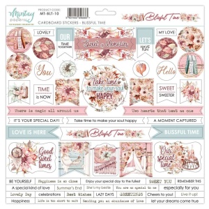 Mintay Blissful Time 10 Cardboard Stickers