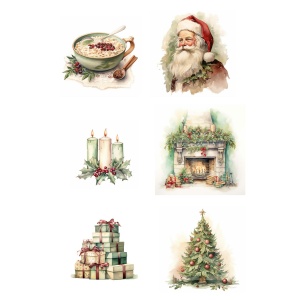 Reprint Christmas Time - A4 Klippeark