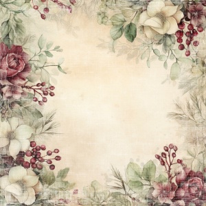 Reprint Christmas Time Collection - Roses