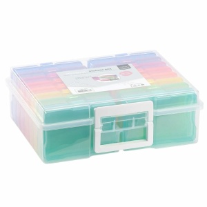 Vaessen Creative storage box with 16 cases
