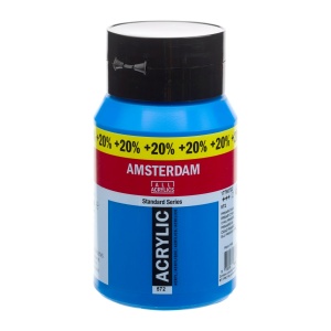 Amsterdam Standard 500ml + 20% 572 Pimary Cyan