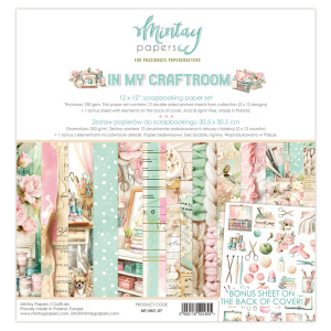 Mintay - In My Craftroom 07 12x12 Blokk
