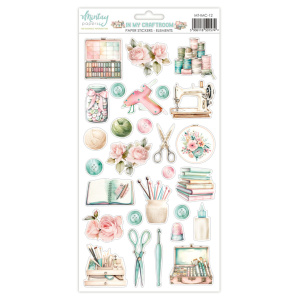 Mintay - In My Craftroom 12 Papir klistremerke elements