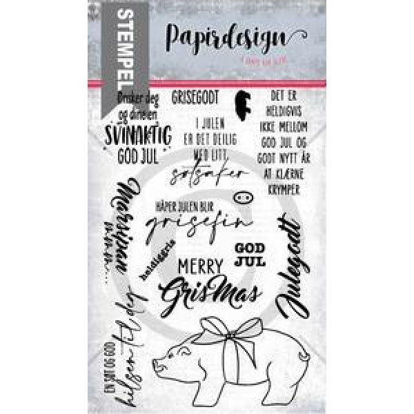 Papirdesign Stempel, Marsipangris, produksjon 2