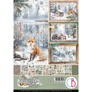 Ciao Bella Forest Tales A4 Blokk 9 Ark