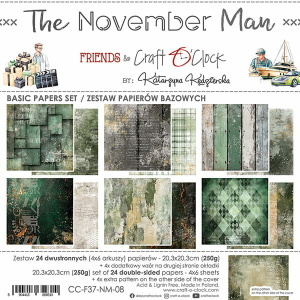 Craft O`Clock The November Man 8X8 Blokk