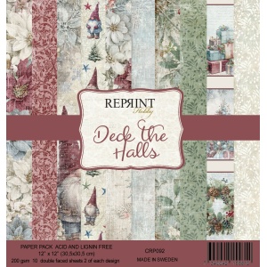 Reprint - Deck the Halls 12x12 Blokk